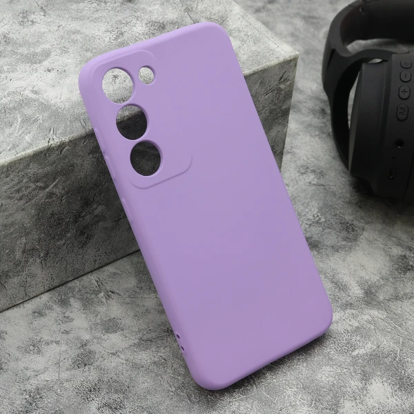 Futrola velvet touch za samsung s911b galaxy s23 5g ljubicasta