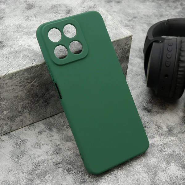 Futrola velvet touch za honor x7c/honor 200 smart tamno zelena