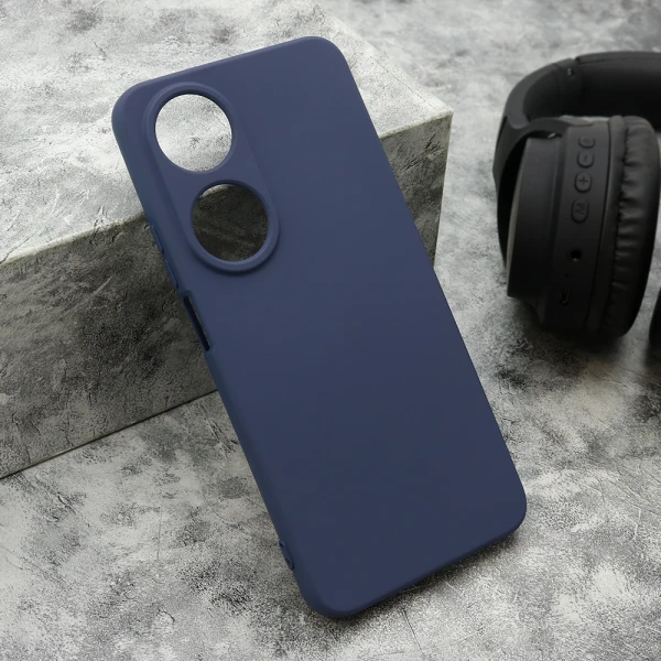 Futrola velvet touch za honor x7b tamno plava