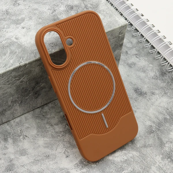 Futrola urban edge magsafe za iphone 17 (6.3) bakarna