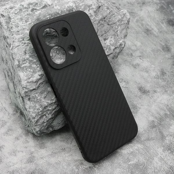 Futrola silikon carbon light za xiaomi redmi 15c 4g 171mm (global) crna