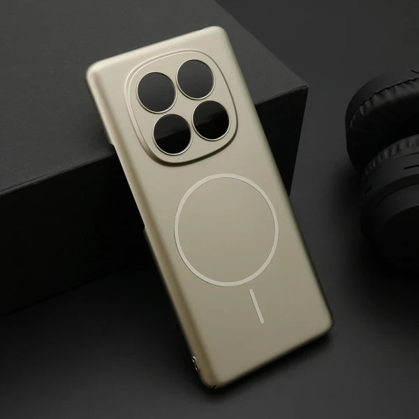 Futrola pure matte magsafe za xiaomi redmi note 14 pro 4g (global) zlatna