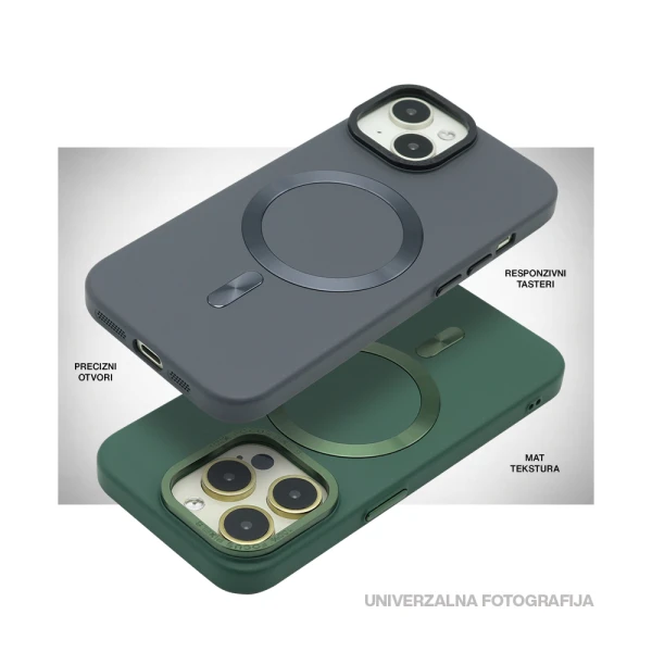 Futrola true color magsafe za iphone 15 pro (6.1) ljubicasta