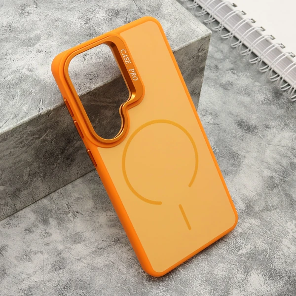 Futrola stylish look magsafe za samsung s941b galaxy s26 5g narandzasta