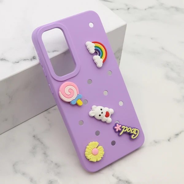 Futrola toy za samsung a556b galaxy a55 5g ljubicasta