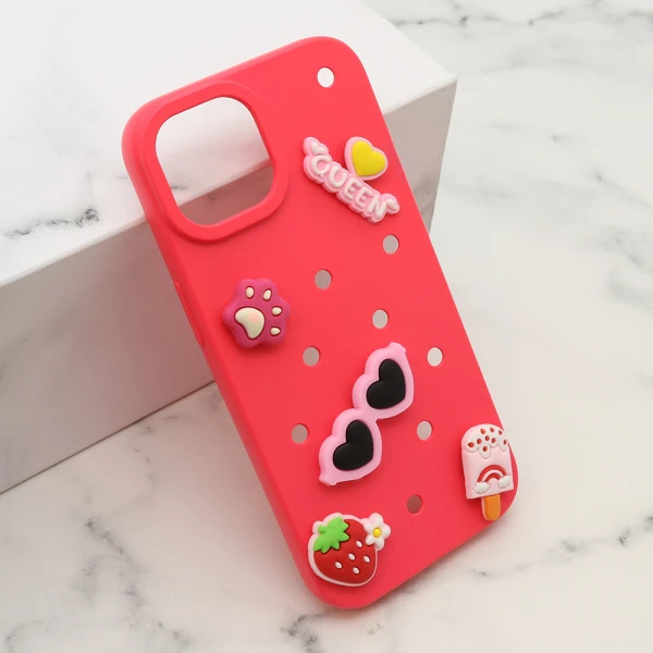 Futrola toy za iphone 15 (6.1) pink
