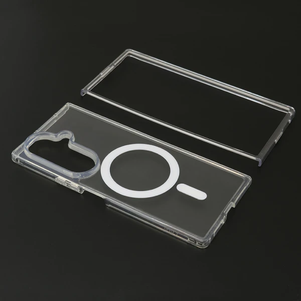 Futrola standard magsafe za samsung f966b galaxy z fold 7 5g providna (bela)