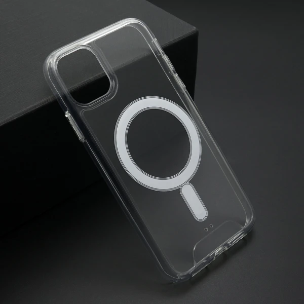Futrola standard magsafe za iphone 11 (6.1) providna (bela)