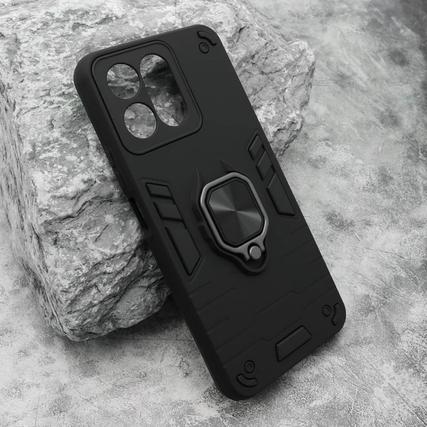 Futrola square ring za honor x7c/honor 200 smart crna