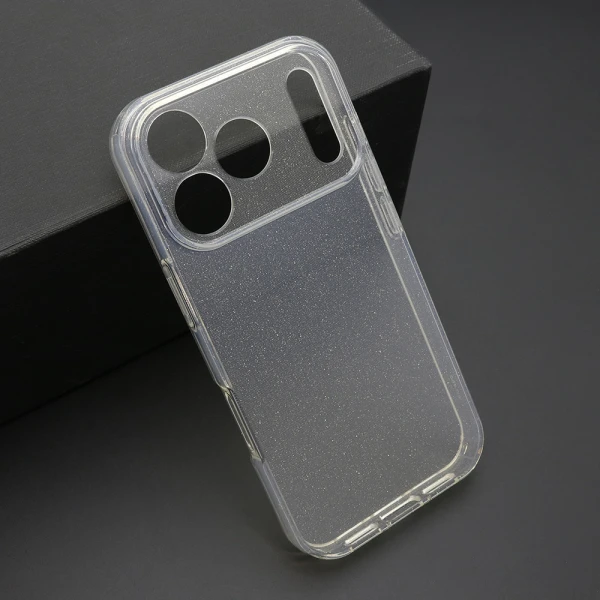 Futrola sparkling za iphone 17 pro (6.3) providna