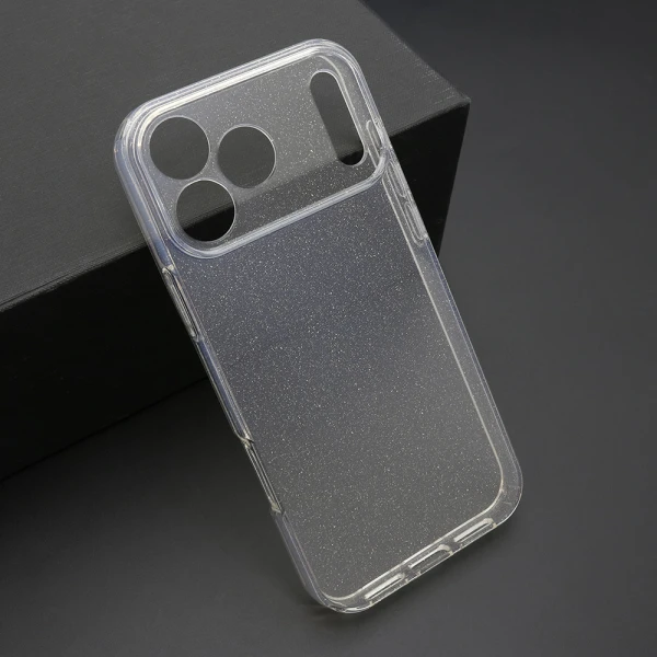 Futrola sparkling za iphone 17 pro max (6.9) providna
