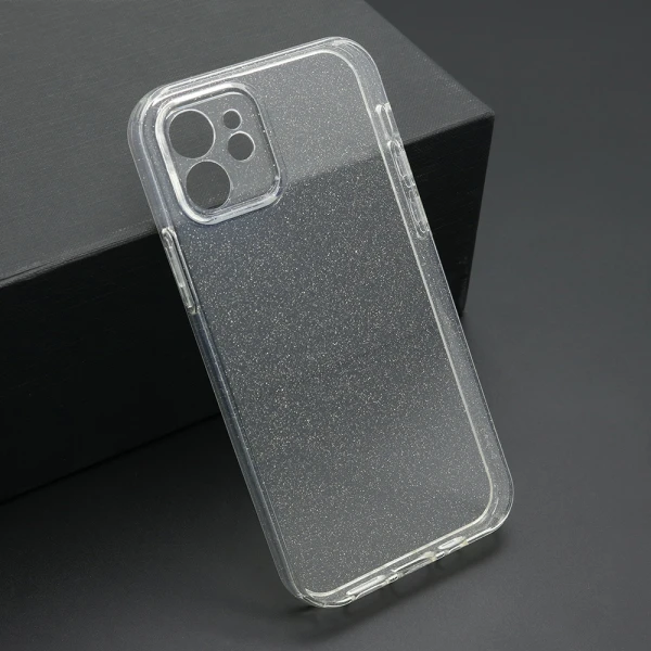 Futrola sparkling za iphone 12 (6.1) providna