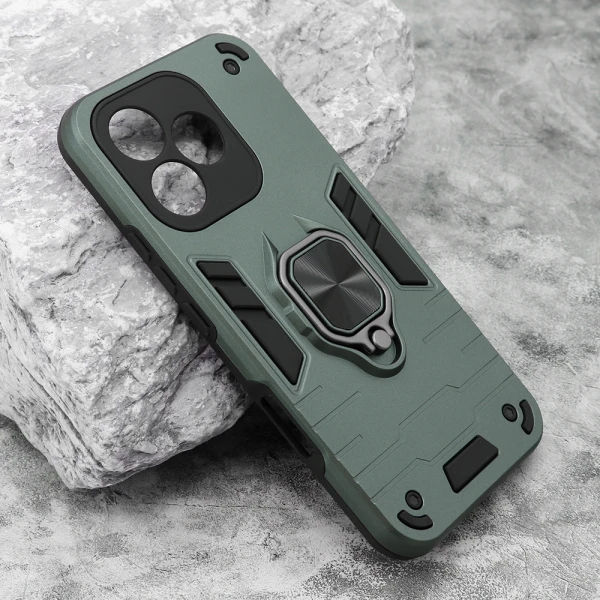 Futrola square ring za honor 400 lite zelena