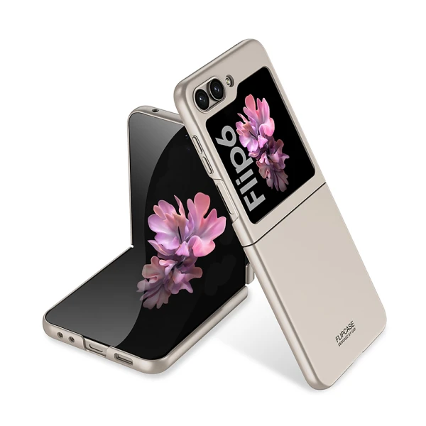 Futrola smooth za samsung f741b/f761b galaxy z flip 6 5g/z flip 7 fe 5g zlatna (gkk case)
