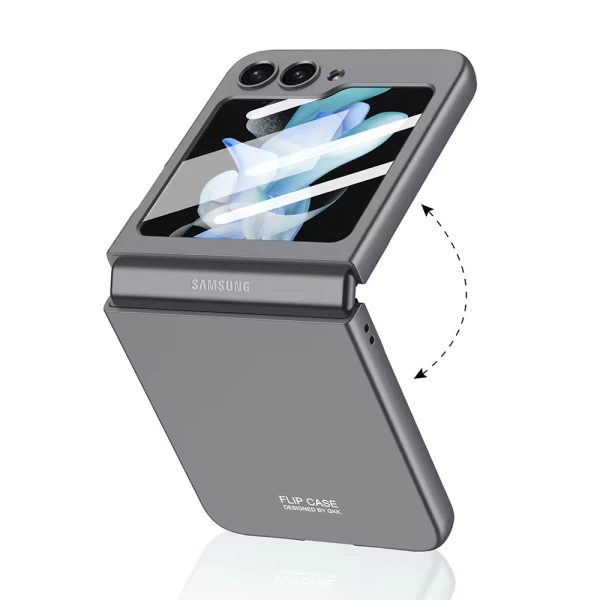 Futrola smooth za samsung f741b/f761b galaxy z flip 6 5g/z flip 7 fe 5g crna (gkk case)
