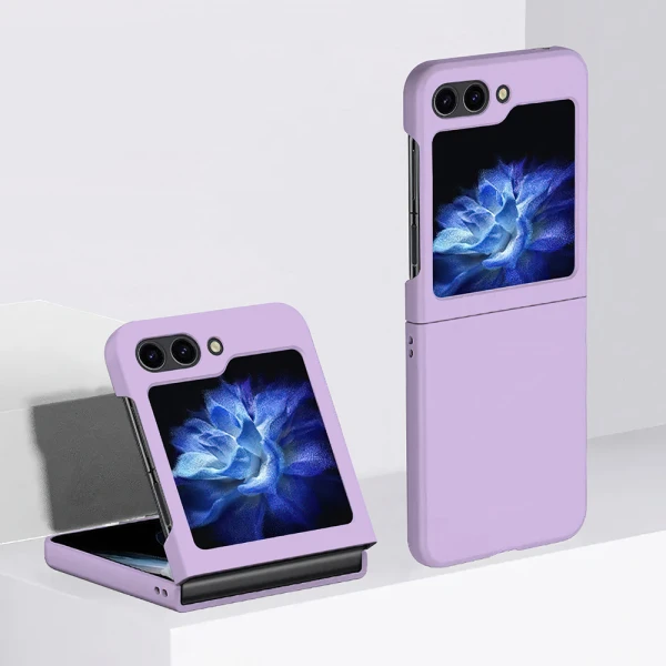 Futrola smooth za samsung f731b galaxy z flip 5 5g ljubicasta (gkk case)