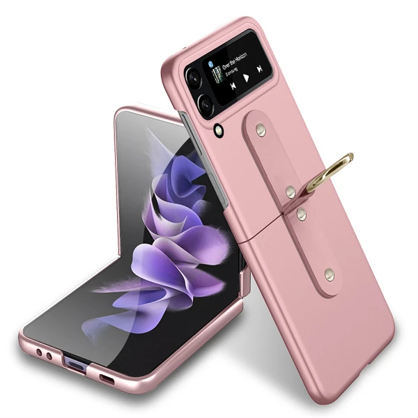 Futrola slim pc protective za samsung z flip 4 roze