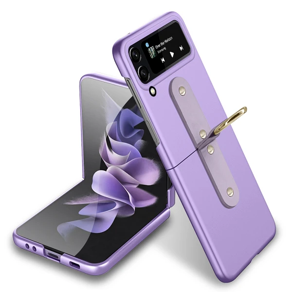 Futrola slim pc protective za samsung f721b galaxy z flip 4 5g ljubicasta
