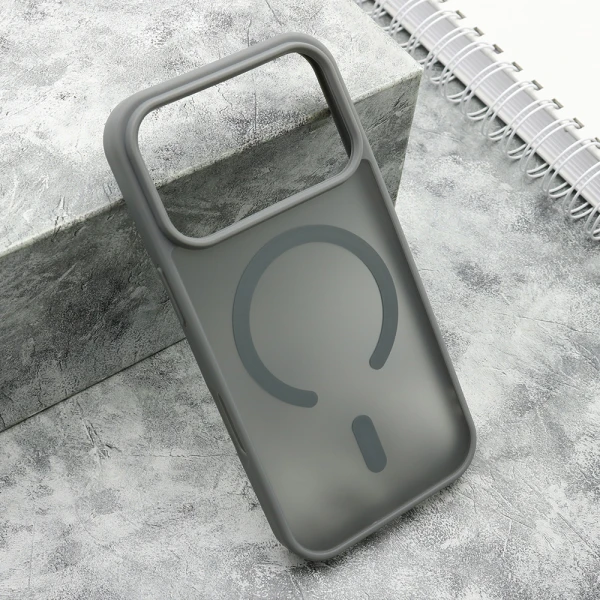 Futrola silky magsafe matte za iphone 17 pro (6.3) siva
