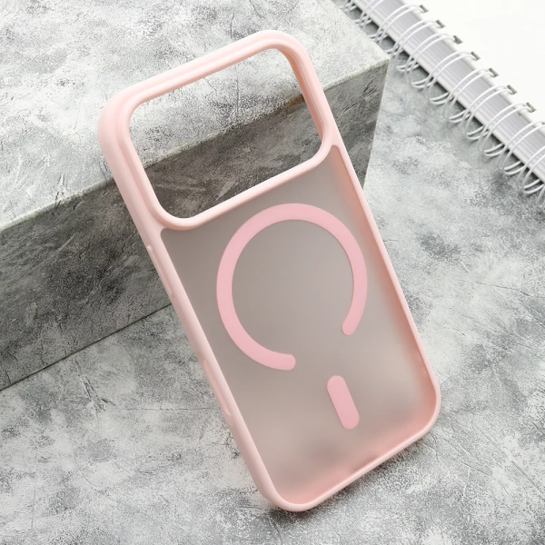 Futrola silky magsafe matte za iphone 17 pro (6.3) roze