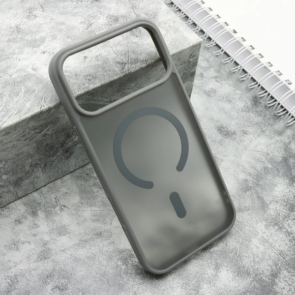 Futrola silky magsafe matte za iphone 17 pro max (6.9) siva