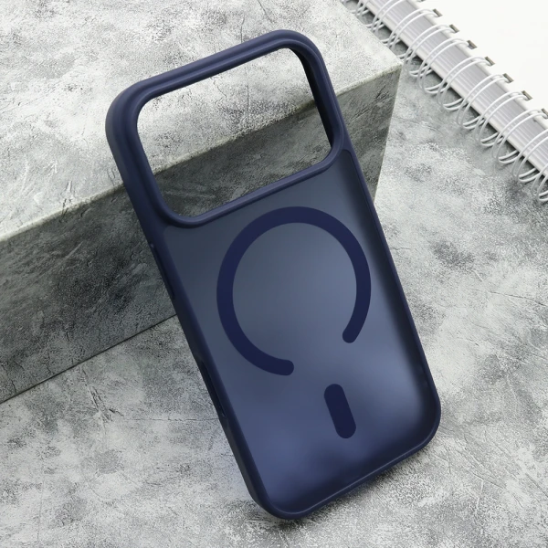 Futrola silky magsafe matte za iphone 17 pro (6.3) plava