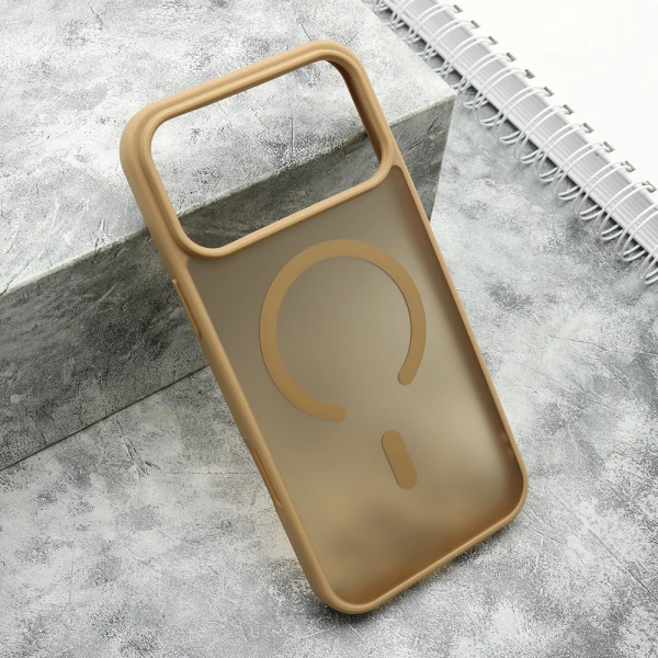 Futrola silky magsafe matte za iphone 17 pro max (6.9) zlatna