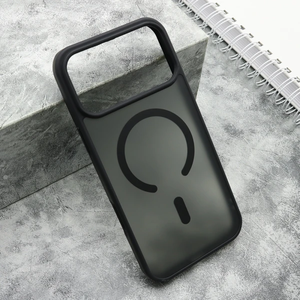 Futrola silky magsafe matte za iphone 17 pro max (6.9) crna