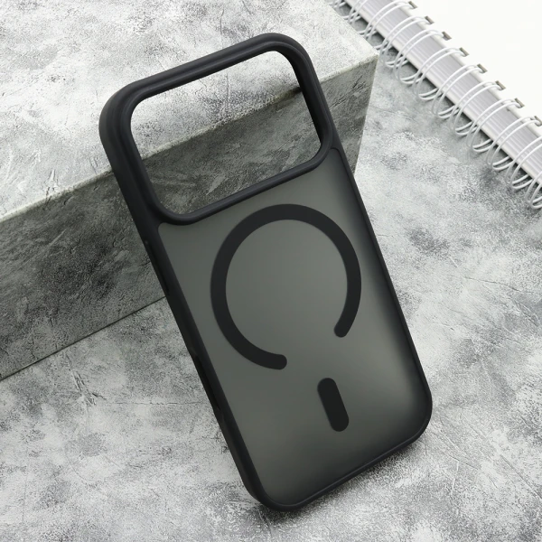 Futrola silky magsafe matte za iphone 17 pro (6.3) crna
