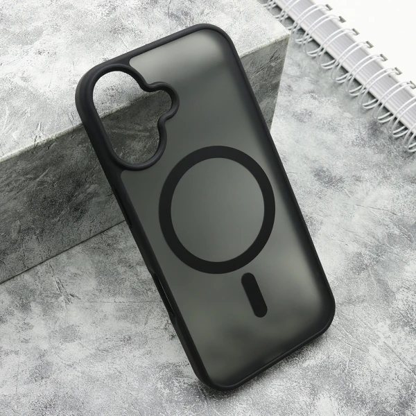 Futrola silky magsafe matte za iphone 17 (6.3) crna