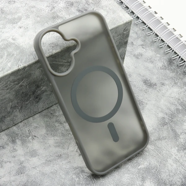 Futrola silky magsafe matte za iphone 17 (6.3) siva