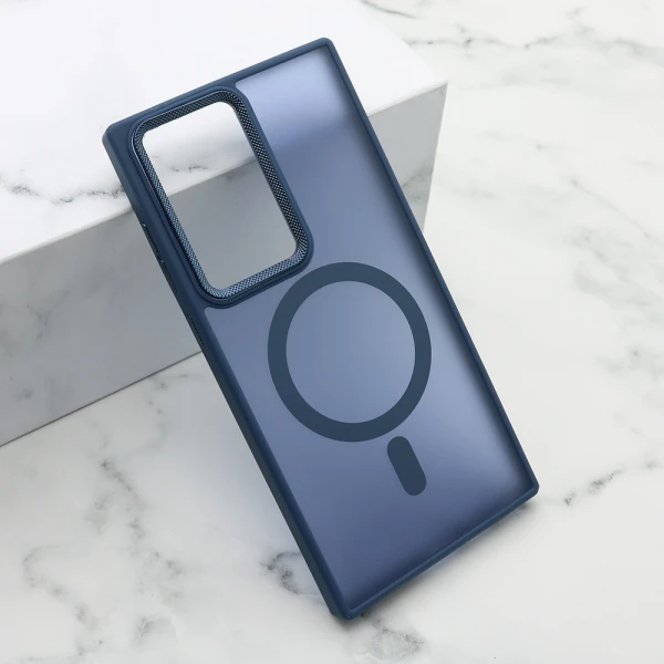 Futrola silky magsafe ii za samsung s918b galaxy s23 ultra plava