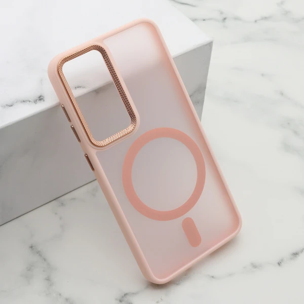 Futrola silky magsafe ii za samsung s921b galaxy s24 5g roze
