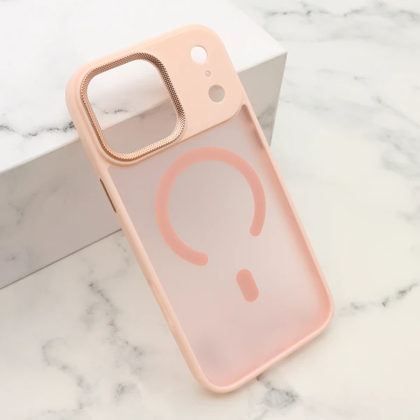 Futrola silky magsafe ii za iphone 17 pro max (6.9) roze