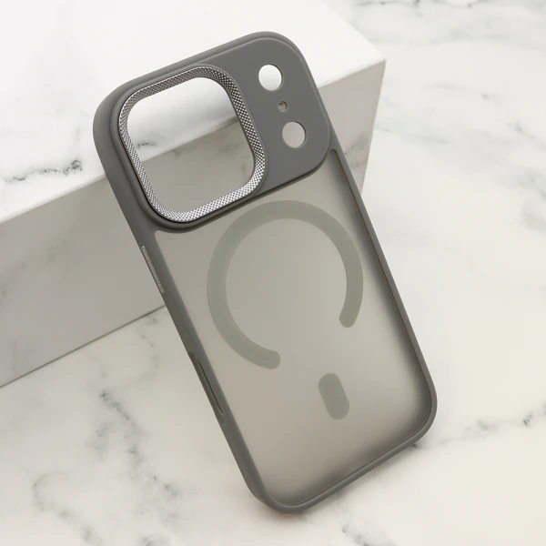 Futrola silky magsafe ii za iphone 17 pro (6.3) siva