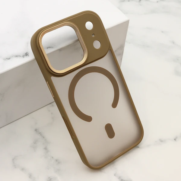 Futrola silky magsafe ii za iphone 17 pro (6.3) zlatna