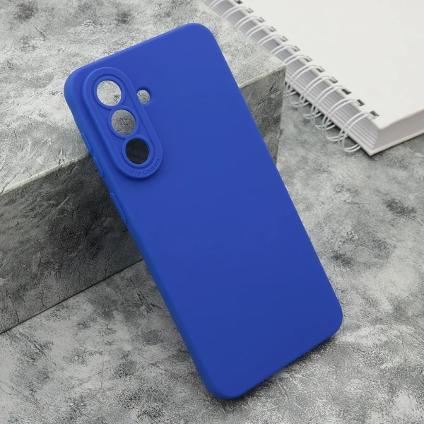 Futrola silikon pro camera za samsung a576b galaxy a57 5g tamno plava