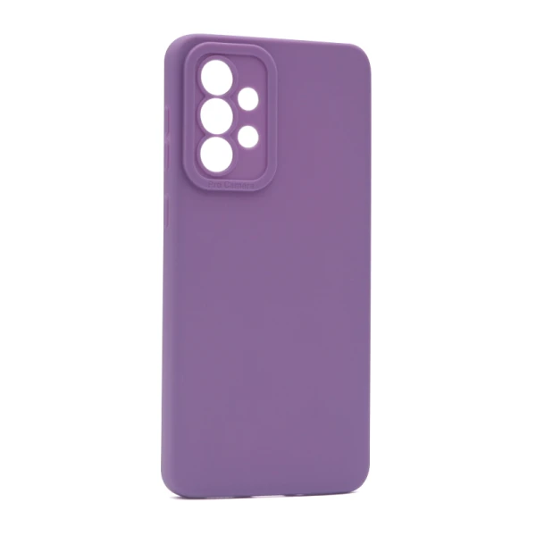 Futrola silikon pro camera za samsung a525f/a526b/a528b galaxy a52 4g/a52 5g/a52s 5g ljubicasta