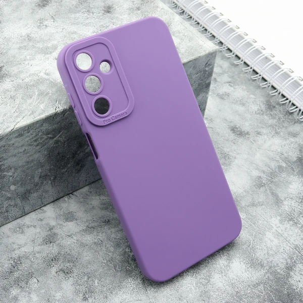 Futrola silikon pro camera za samsung a155f/a156b galaxy a15 4g/5g ljubicasta