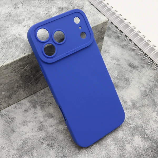 Futrola silikon pro camera za iphone 17 pro max (6.9) tamno plava
