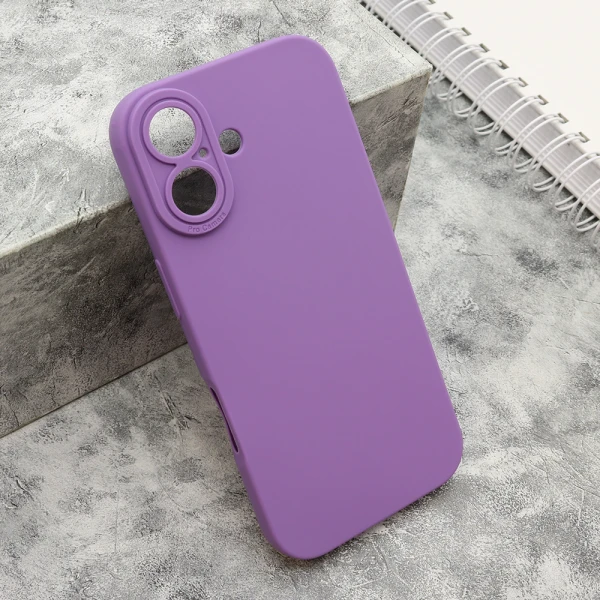 Futrola silikon pro camera za iphone 17 (6.3) ljubicasta