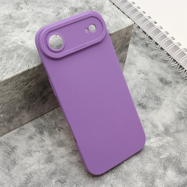 Futrola silikon pro camera za iphone air (6.6) ljubicasta