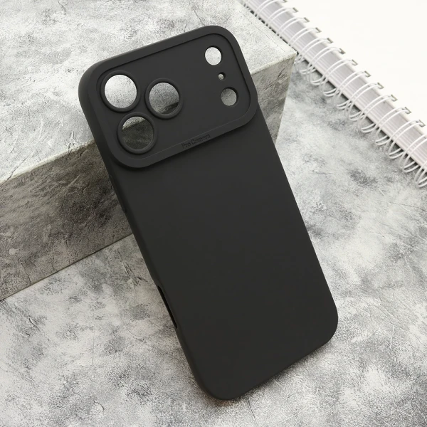 Futrola silikon pro camera za iphone 17 pro max (6.9) crna