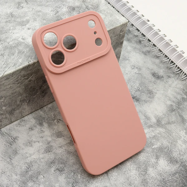 Futrola silikon pro camera za iphone 17 pro max (6.9) roze