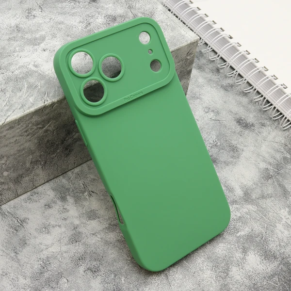 Futrola silikon pro camera za iphone 17 pro max (6.9) tamno zelena