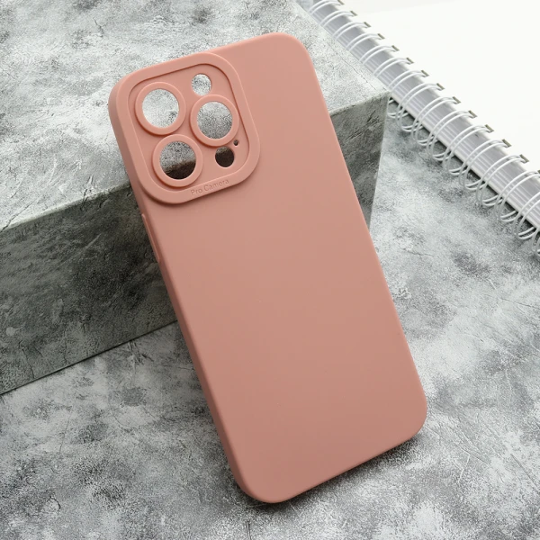 Futrola silikon pro camera za iphone 15 pro max (6.7) roze