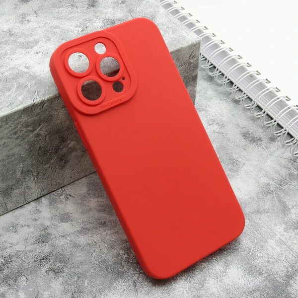 Futrola silikon pro camera za iphone 15 pro max (6.7) crvena