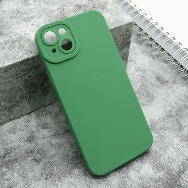 Futrola silikon pro camera za iphone 15 plus (6.7) tamno zelena
