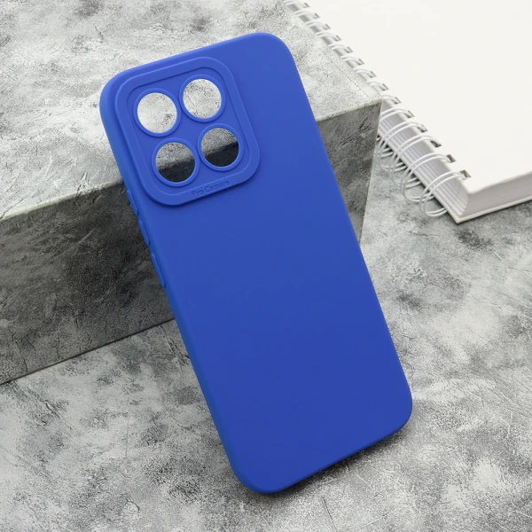 Futrola silikon pro camera za honor x8c tamno plava