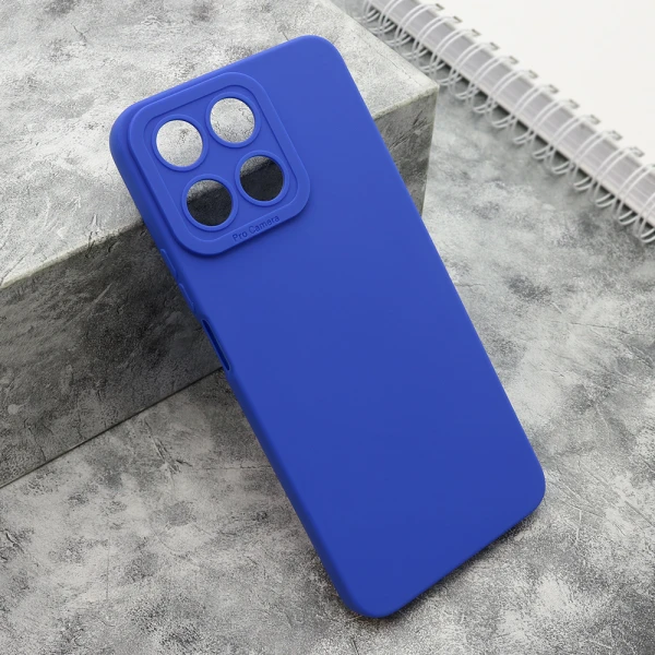 Futrola silikon pro camera za honor x7c/honor 200 smart tamno plava